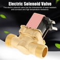 thumbnail image 2 of DC12V 1/2'' Inlet Feed Water Solenoid for Valve Quick Connect Normally Closed, 2 of 6