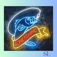 thumbnail image 5 of Shinelab Gone Fishing Neon Sign, Fishing Rod Led Light, Fishing Club Room Wall Art Light Decor 2735, 5 of 5
