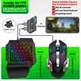 thumbnail image 2 of 2 Pcs Bluetooth Mobile Game Keyboard Mouse Converter for Android iOS - Wireless Gaming Adapter with Fast Charge, Anti-Detection, Backlit Keys & Customizable Controls for PUBG Fortnite Mobile FPS Game, 2 of 9