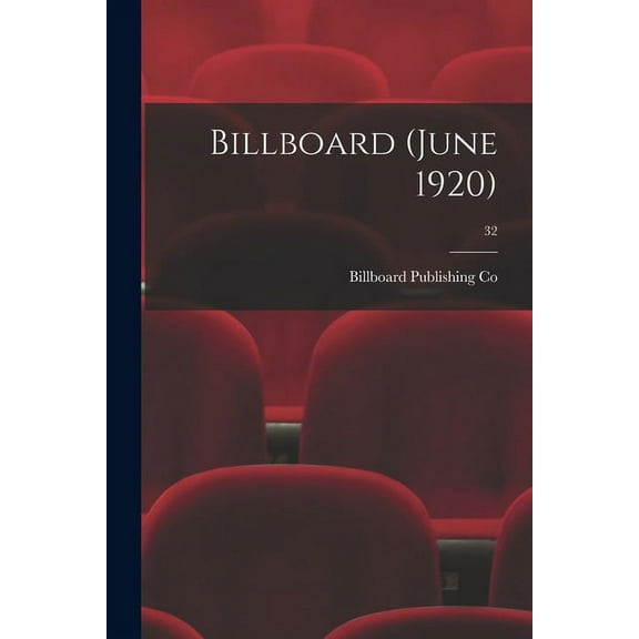 Billboard (June 1920); 32 (Paperback)