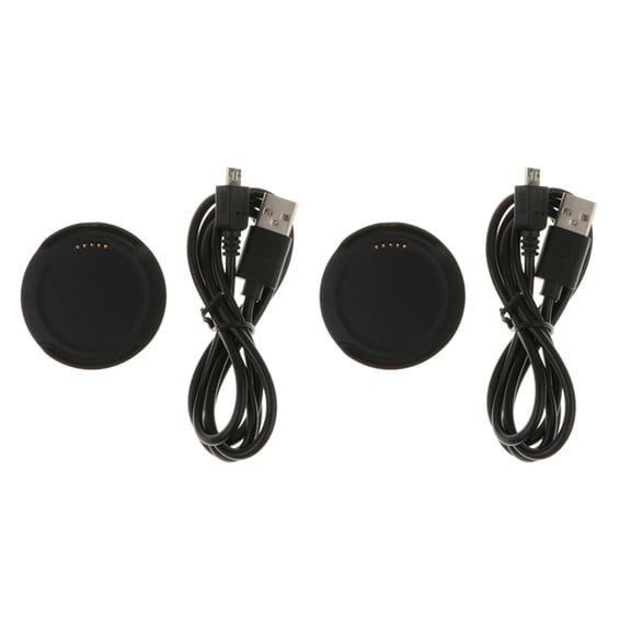 2X Charging Dock USB Charger Cradle Cable for G Watch W150 R W110 Smartwatch