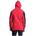 thumbnail image 4 of IROINNID Men's Hoodie Anorak Long Sleeve Contrast Color Comfy Fall Jacket Sweater Jacket, 4 of 6