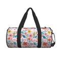 thumbnail image 2 of Easygdp Floral Ditsy Travel Bag, Camping, Weekend, Carry On Overnight Duffel Bag with Shoulder Strap, 2 of 8