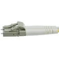 thumbnail image 3 of 10 Gigabit Aqua Fiber Optic Cable, Lc - Lc, Multimode, Duplex, 50 By 125, 20 Meter (65.6 Foot), 3 of 4