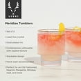 thumbnail image 3 of Viski Meridian Crystal Old Fashioned Cocktail Glasses, 12oz (Set of 2), 3 of 13