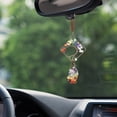 thumbnail image 6 of COM1950s 1 Pcs Tree of Life Car Mirror Hanging Accessories,7 Chakra Crystals and Healing Stones Seven-Colored Stone Car Ornaments Good Luck Wall Decor,8.26In, 6 of 9