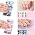 thumbnail image 2 of Nail Polish Sticker Nail Strips Nail Stickers Summer Nail Polish Strip Nail Wrap, 2 of 21