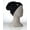 Black, variant on Hemptique 100% Hemp Beanies short - 4 colors-Black -Black & White-Rainbow-Natural