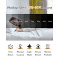 thumbnail image 5 of Yellow Blackout Curtains 54 Inches Long for Bedroom, Modern Geometric Grey Oil Painting Abstract Thermal Insulated Room Darkening Black Out Window Curtain Panels Grommet Drapes for Living Room, 5 of 8