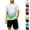 White, variant on Kids Football Kit for Boys Age 4-12 Years, Quick Dry Soccer Jersey Set 2 Piece, Breathable Sports Outfit with Shorts & T-Shirt, School Training Uniform