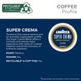 thumbnail image 2 of Lavazza Super Crema, Single Serve Keurig® K-Cup® Pods, Medium Espresso Roast Coffee, 1 Box, 96 Count, 2 of 4
