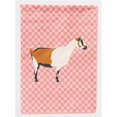 thumbnail image 1 of Carolines Treasures BB7880CHF Chèvre Alpine Rose Check Toile Maison Drapeau, 1 of 4
