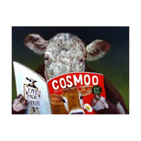 Wahl Tip - Cow Tips Print Wall Art By Lucia Heffernan