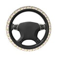 thumbnail image 3 of Steering Wheel Cover, Wine Print No.J942 Cute Car Steering Wheel Cover for Women Men, Anti-Slip Soft Aesthetic Auto Car Wheel Cover for Truck Trailer SUV Car Decor 15in, 3 of 7