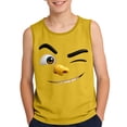 thumbnail image 2 of Eltusu Boys Tank Tops, Comfort Crewneck Cotton Sleeveless Beach Shirts Yellow Size 6-7 T, 2 of 4