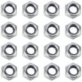 thumbnail image 1 of SHISUYAN 100 Pcs Écrou de Verrouillage Finition Acier Inoxydable 304 avec Insert en Nylon, 1 of 8