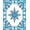 Blue, Pattern 4, variant on ODIKA 4'x6' Machine Washable Non-Slip Area Rug, Serene Harbor Interlaced Lattice High Traffic Rug, Blue, 450095