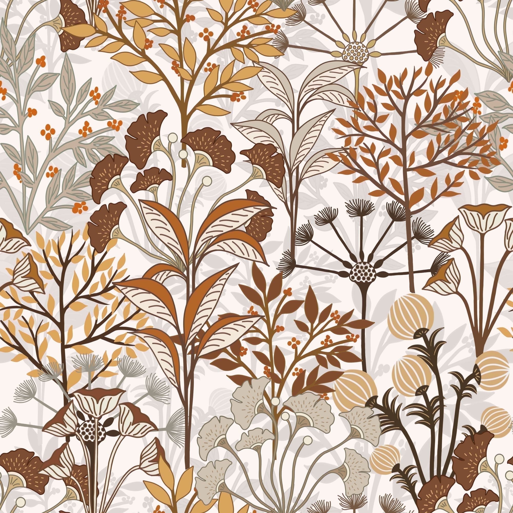 (4 pack) Abyssaly 17.7"×118" Peel and Stick Floral Wallpaper Removable Wallpaper Self-adhesive Vinyl Wallpaper for Wall Decoration, Home Renovation Covering Antique Furniture
