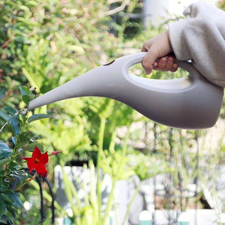 Moqin Plant Watering Can, Indoor Outdoor Water Can for Plants, Long Spout Plastic Water Pitcher for Watering, Garden Tools , Lightweight, 1.5l/50 oz