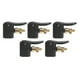 thumbnail image 1 of 5 piezas Abrazadera de boquilla de bomba de válvula de neumático Clip de bomba inflable de neumático de cobre Cabezal adaptador Conector roscado Desinflable, 1 of 10