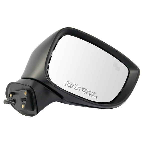TRQ Passenger Side Mirror Assembly Power Heated Turn Signal Blind Spot Foldaway Paint to Match Fits 2017-2023 Mazda CX-5