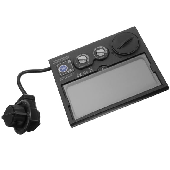 Luxshiny Black Auto Darkening Welding Lens with Self Adjusting Shade for Welding Accessories
