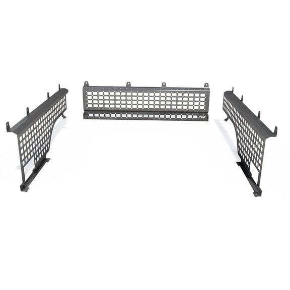 Motobilt MOLLE Bed Panel Rack System 3 Panels for JT Gladiator Stainless Steel