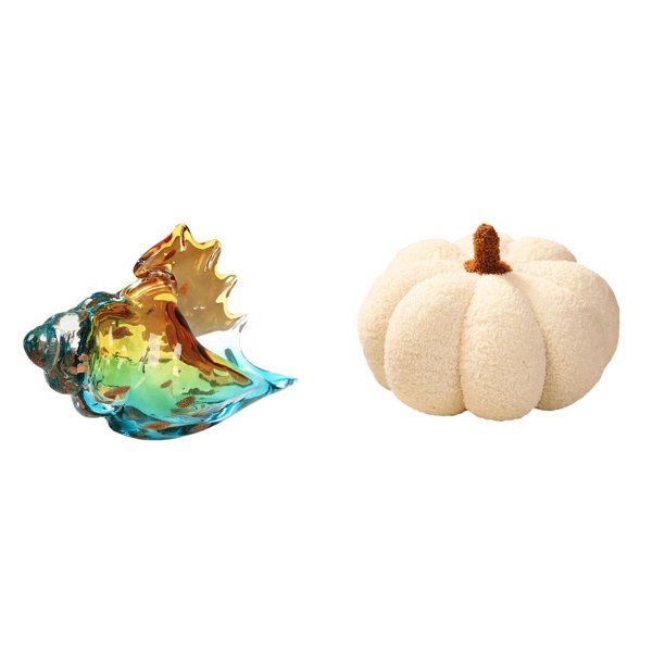 Calabaza De Cristal De Peluche Con Forma De Caracol, Animal Marino, Adorno Decorativo Para Almohada, Para El Hogar, La Oficina, El Dormitorio, El Sofá, La Mesita De Noche, La Habitación.