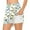 Army Green, variant on WTOBBY Women's High Waist Printed Floral Short Half Skirt with Attached Shorts, Casual Sports Pleated Yoga Skirt for Spring Summer Fashion and Fitness Wear,Light Green XL
