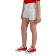 thumbnail image 3 of Levi's Girls' Girlfriend Denim Shorty Shorts, Sizes 4-16, 3 of 8