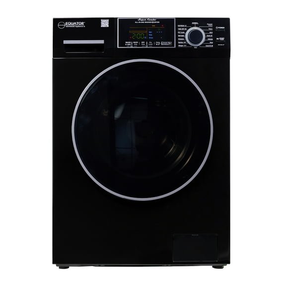 Equator Pet Compact 110V Vented/Ventless 15 lbs Sani Combo Washer Dryer in Black