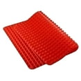 thumbnail image 3 of ievspot 1 Pcs Baking Silicone Pyramid Mat,Large Red Pyramid/Raised Cone Shaped Silicone Mat for Grilling Cooking Baking Roasting, 3 of 8