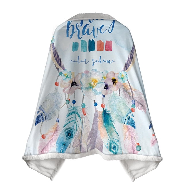 Awdenio Variety Of Magic Blanket Wearable Cloak Lazy Blanket Double Blanket Catch