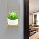 thumbnail image 5 of Soporte para macetas, soporte de exhibición de plantas de cerámica para colgar en la pared simple, juego de estantes para macetas, durabilidad probada en el tiempo, 5 of 12