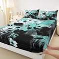 thumbnail image 3 of Homewish Kawaii Floral 4-Piece Full Size Sheets For Female Men Adults,Spring Garden Bed Sheets,Chic Flowers Lightweight Sheet Sets,Ultra Soft Home Decor, 3 of 7
