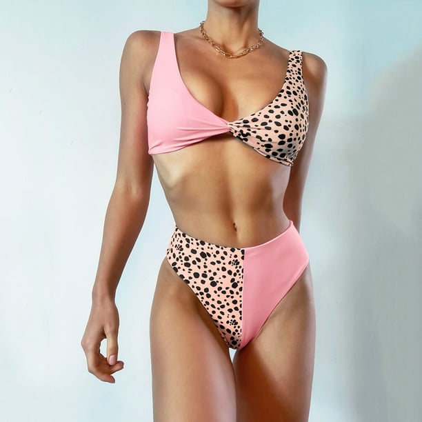 WREESH Womens Padded Push-Up Bra Bikini Set Swimsuit Bathing Suit Swimwear  Beachwear