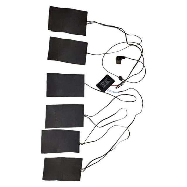 Electric Heating Pad USB DIY Clothing Application Safe Warming Winter Electric Pads Outdoor Indoor Winter Warmer Gear Vest Coat