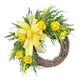 thumbnail image 2 of Decoración de puertas con corona – Guirnalda de flores artificiales, decoración de puertas principales de primavera, tapices de pared para fiestas de boda, plástico y tela, 1 pc, 2 of 8