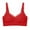 Red, variant on Sports Bra Tank Top Women Ladies Comfortable Breathable No Underwire Lace Small Bra Woman Underwear V-Neck Convertible Bra Feature Hook and Eye Closure Balconette Bra Style Y-598 , Red XL