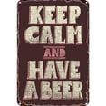 thumbnail image 1 of Vintage Have A Beer-Letrero hojalata Metal barra pintura hierro Rectangular 30x40cm, 1 of 9