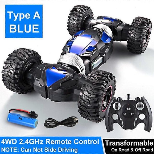 Remote Control Stunt Car Gesture Induction Twisting Off-road Cars Light & Music 26-27s