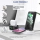 thumbnail image 4 of Cargador inalámbrico 6 en 1 compatible con Iphone/samsung/apple Iwatch/airpods Pro, estación de carga rápida (hy), 4 of 5