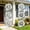 2PC, variant on Hanging Reflective Wind Chime for Outdoor Garden – Spinning Bird Scarer Noisemaker Rotating Motion to Protect Fruit Trees Yard Avoid Bird Damage