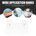 thumbnail image 2 of OUNONA Vinyl Record Holder Wall Mount Acrylic Simple Design for Vinyl Records 1Pack, 2 of 7