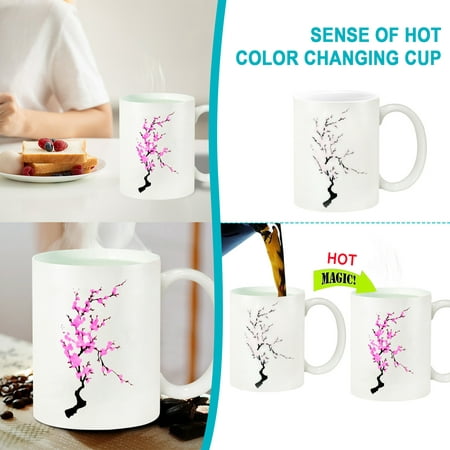 

Winter Savings Clearance! SuoKom Valentine s Day Romantic Couple Cup Gift Sense Of Hot color Changing Cup