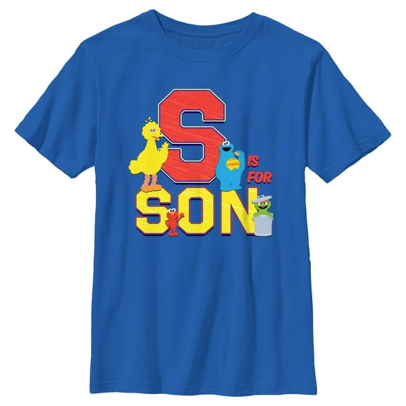 Boy's Sesame Street S Is for Son Graphic T-Shirt