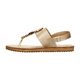 thumbnail image 5 of Sandalias Modare Mujer Dorado Casual Flip-flop dorado 23.5, 5 of 10