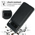 thumbnail image 6 of Dteck for Google Pixel 9 Pro XL Case with Card Holder,Magnetic Back Flip Case for Pixel 9 Pro XL Wallet Case for Women,Protective Case Phone Case for Google Pixel 9 Pro XL,Black, 6 of 6