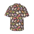 thumbnail image 3 of Goofa Milk Tea Hawaiian Shirt for Men, Unisex Summer Beach Casual Short Sleeve Button Down Shirts,Aloha Tropical Floral print shirt-, 3 of 9