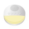 Musuos White Noise Sleep Instrument with Soft Light Smart Timing Round Shape Machine for Baby Kids Adults
